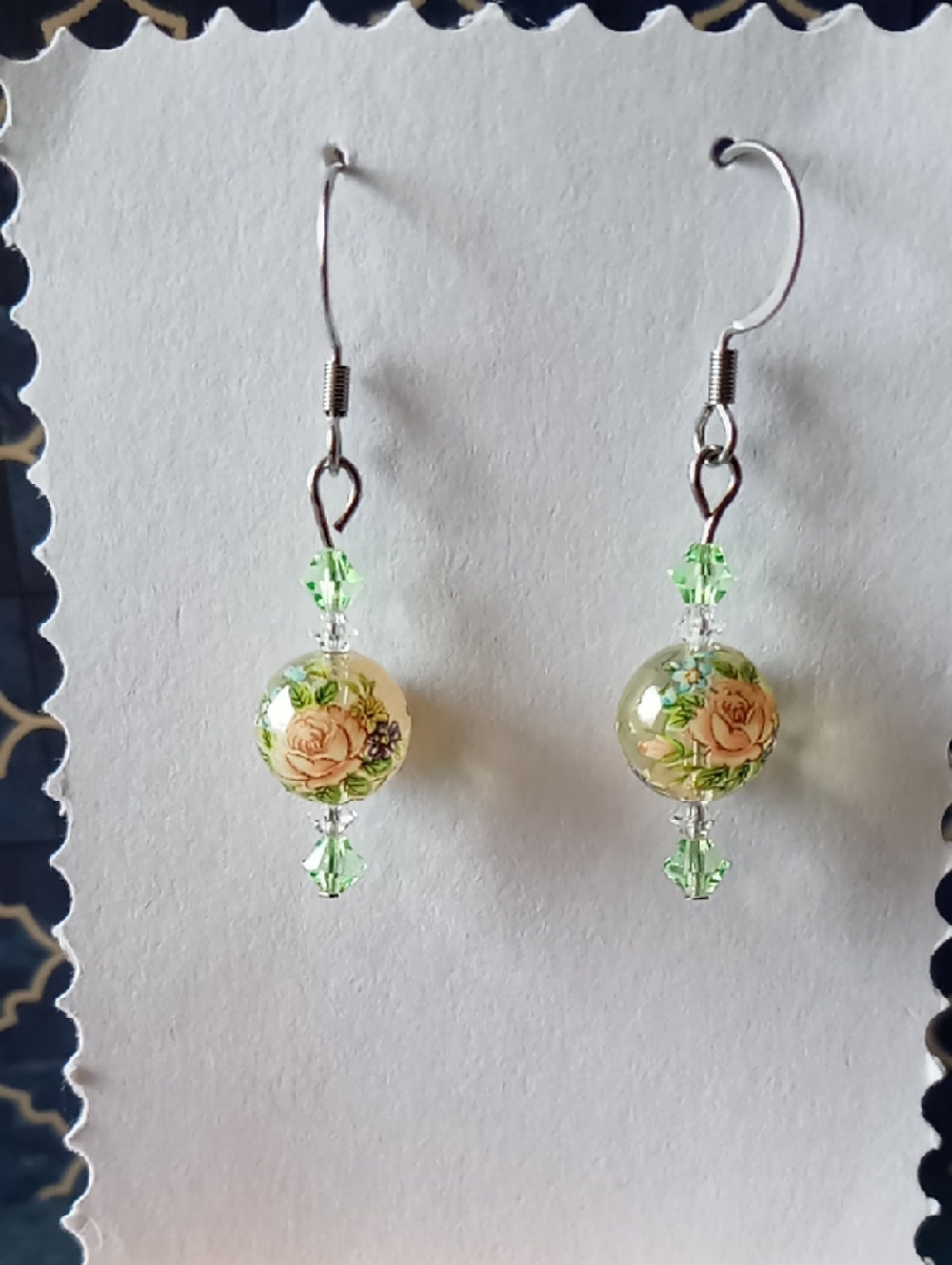 Tensha Flower  earrings
